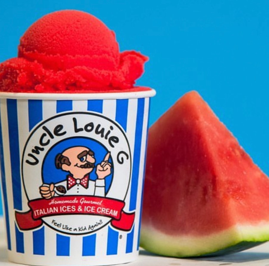 Watermelon Italian ice flavor
